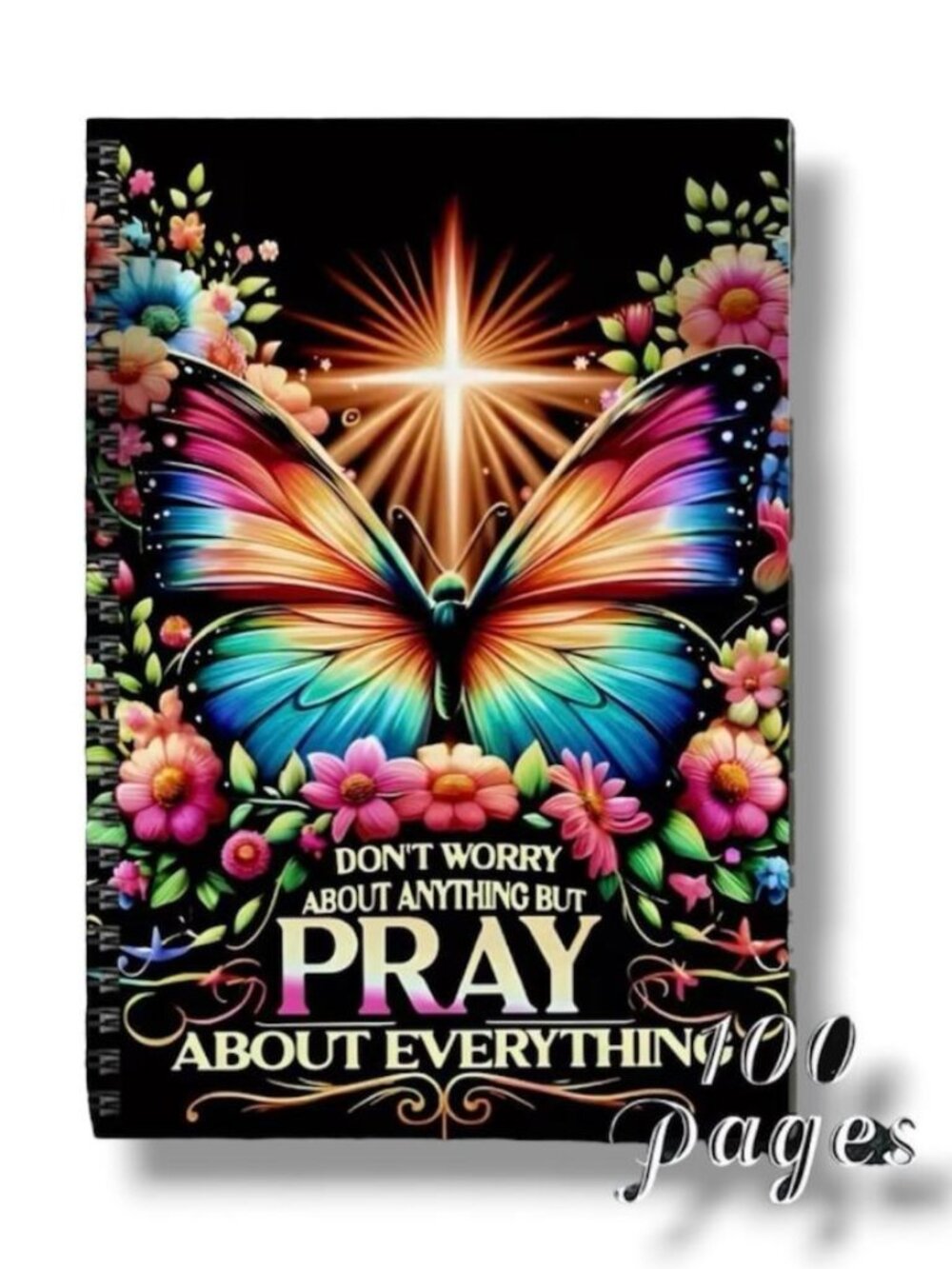 NEW - WOMENS - PHIL 4.6-7 - DONT WORRY ABOUT ANYTHING 100 PAGE - JOURNAL